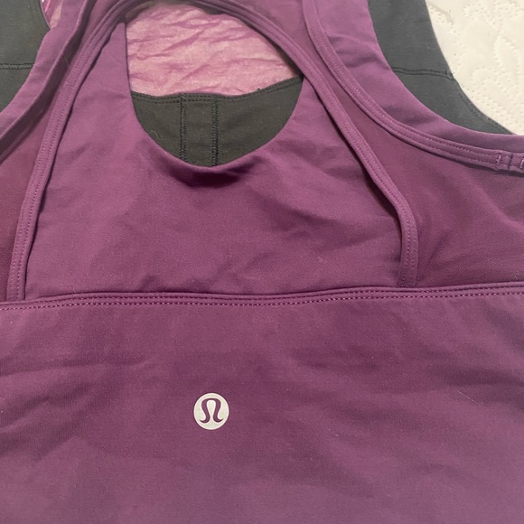 Lululemon Darkest Magenta Double Tap Bra II - Picture 9 of 10
